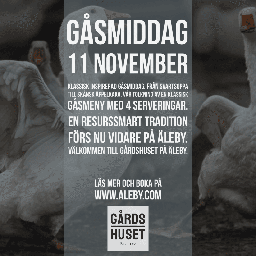 gåsmiddag